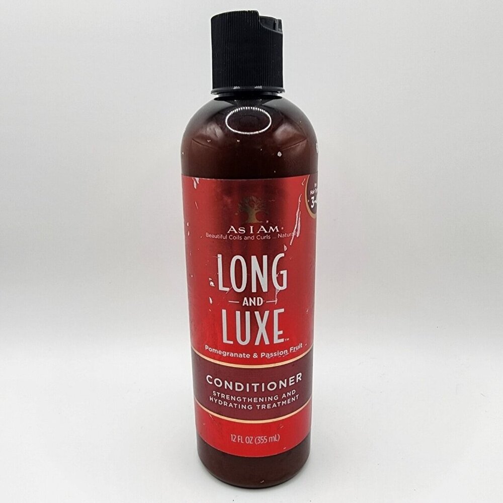 As I Am Long & Luxe Strengthening Conditioner hydrating 12 oz